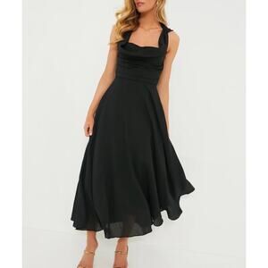 Gul Hurgel Black Hailey Maxi Dress NWT Size XS